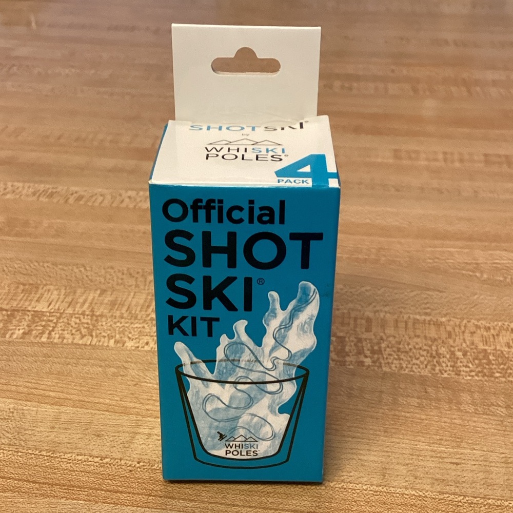 Official WhiSki Poles Official Shot Ski Kit *New*